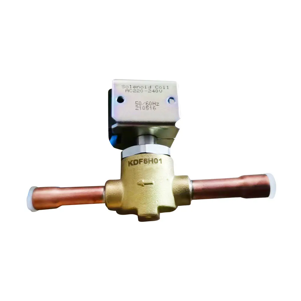 Piston Solenoid Valve 6H01 Detachable Structure, Easy Maintenance Refrigerants Pump Controller Pressure Control Valves General