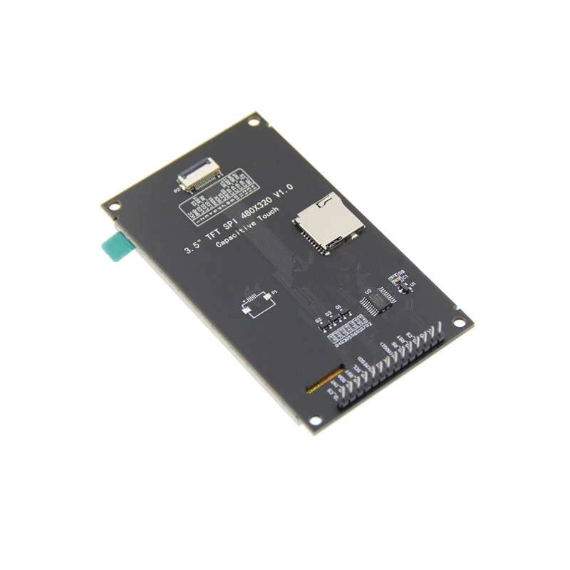 Imagem -06 - Tft Lcd Capacitivo Touch Screen Display Module Spi Porta Serial Preto Ips Versão 3.5 240x320