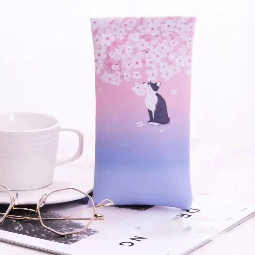 حافظة نظارات شمسية بإغلاق تلقائي من جلد البولي يوريثان مقاومة للماء وبطانة ناعمة للنظارات الشمسية وغطاء حماية حقيبة تخزين النظارات المحمولة #3