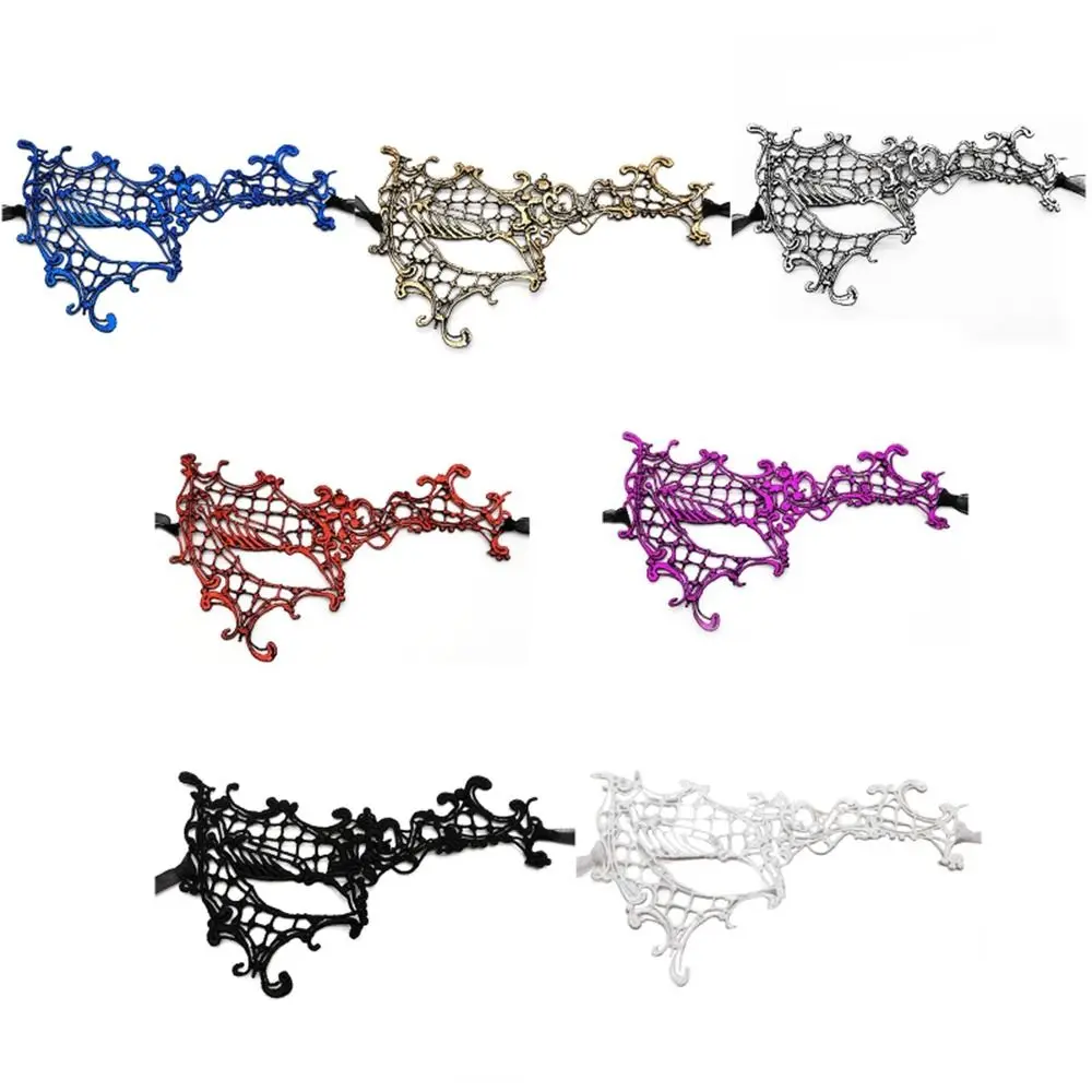 Spitze Augen masken Halloween Augen maske Frauen Party bevorzugen Maskerade Maske halbes Gesicht Tod verkleiden Accessoires