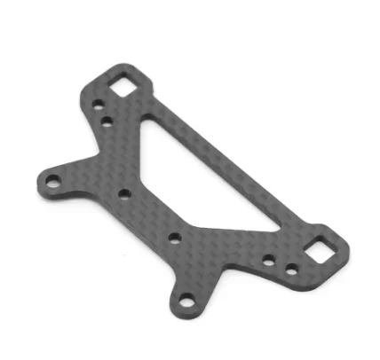 Carbon Fiber Chassis Plate Shock Tower Kit for Tamiya TA02/TA-02SW RC Car Upgrade Parts Accessories