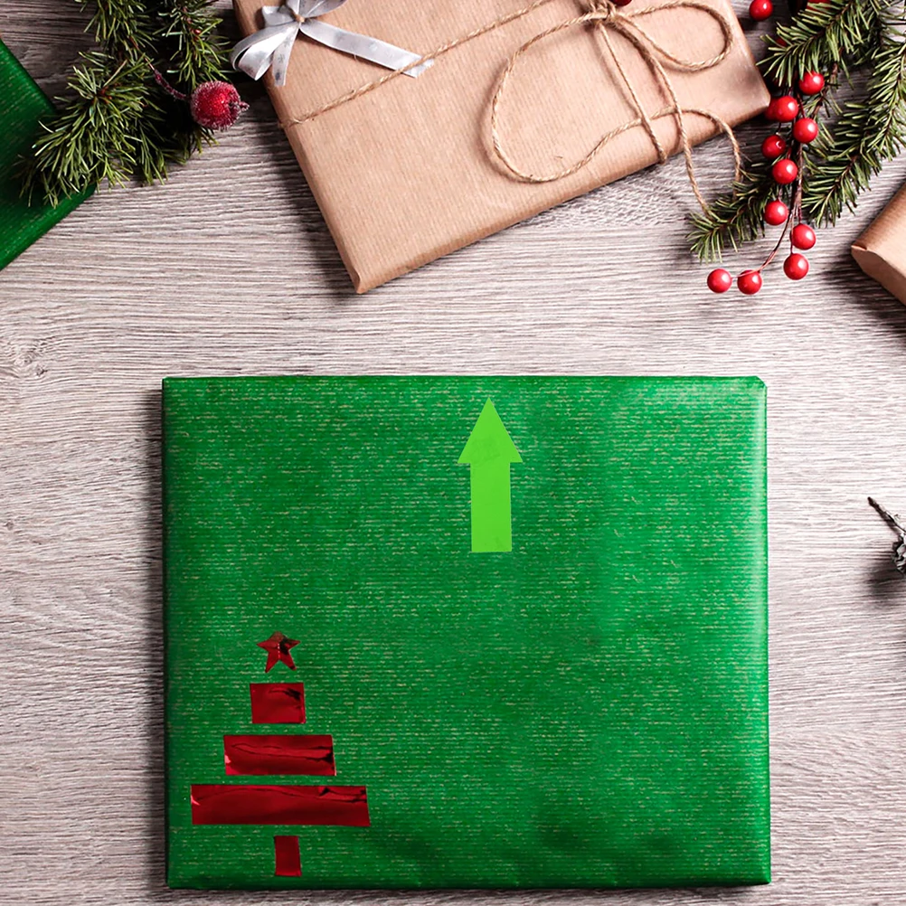 Direction Arrow Stickers for Shop Gift Boxes Envelope Sealing Baking Packaging Decorative Gift Sticker Labels Sticker Labels