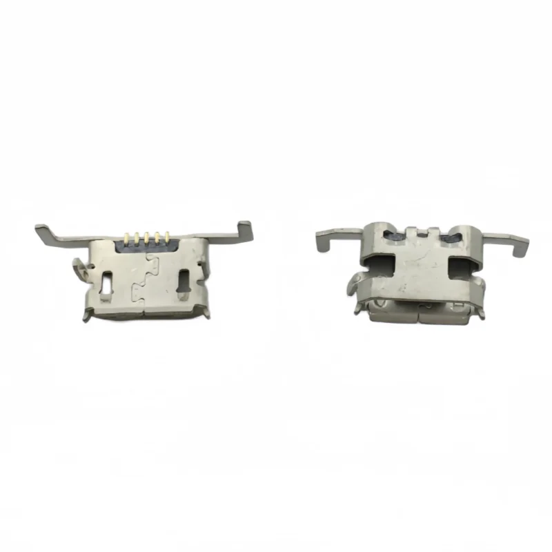 50-100pcs Micro USB Charging Tail Port Connector 5pin Big Ox Horn For Xbox One Controller USB Charger Connector Socket Dock