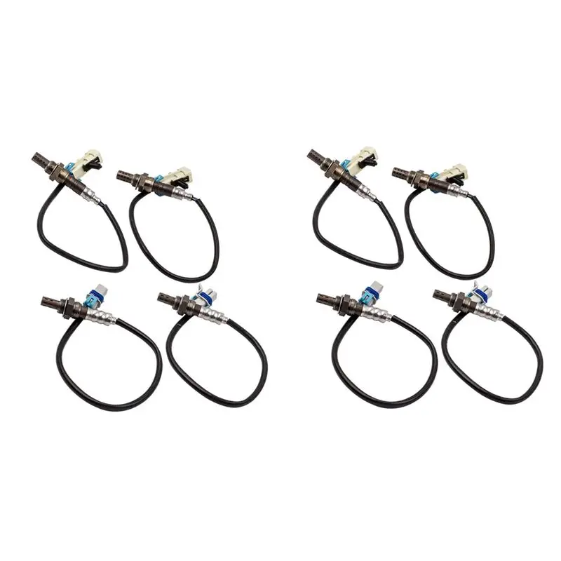 

8Pcs O2 Oxygen Sensor For Cadillac Escalade Silverado Tahoe GMC Yukon Sierra 12609457 12611165 92457789-A08Q