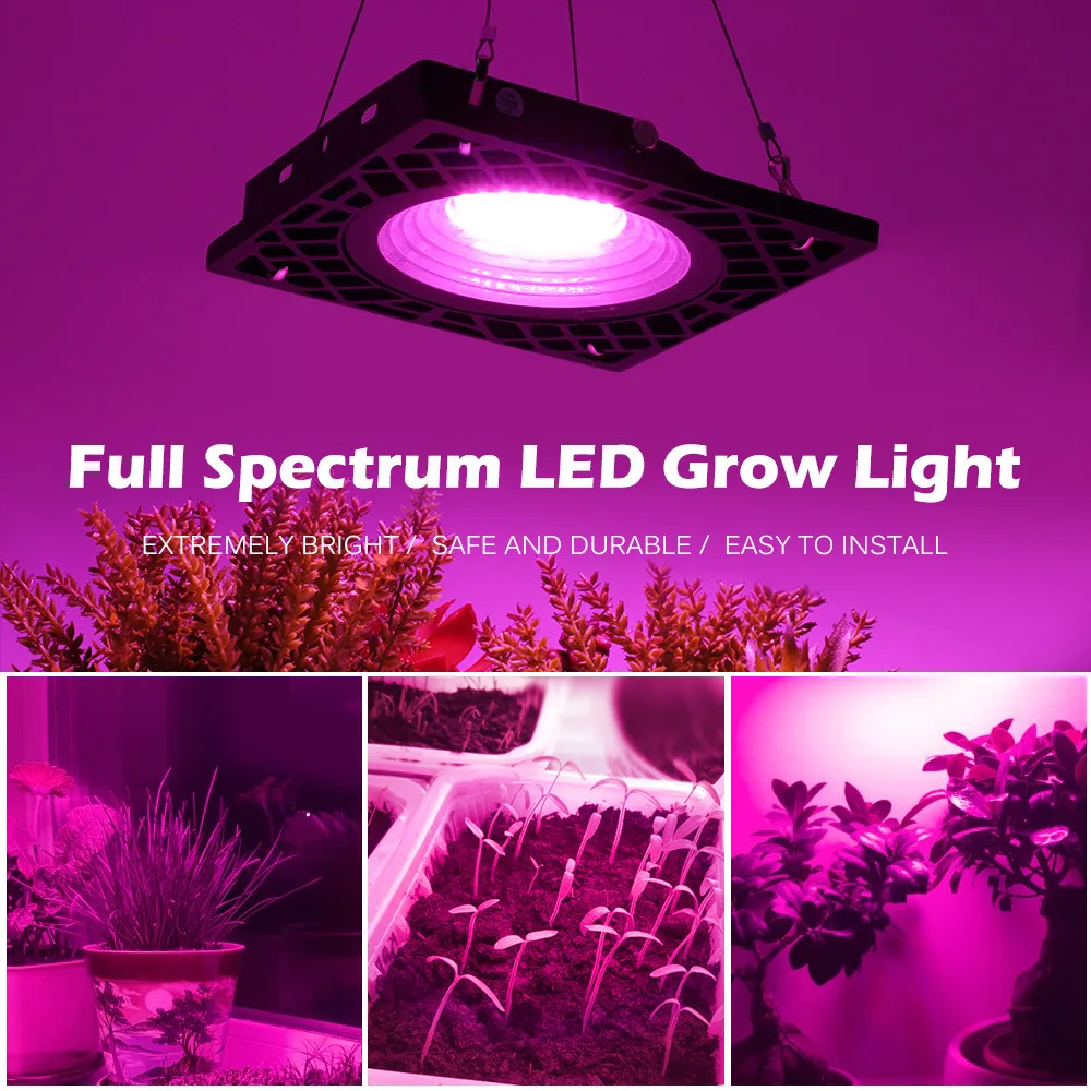 New Honeycomb plant growth light 50W LED full-spectrum floodligh succulent and flower planting spotlight.