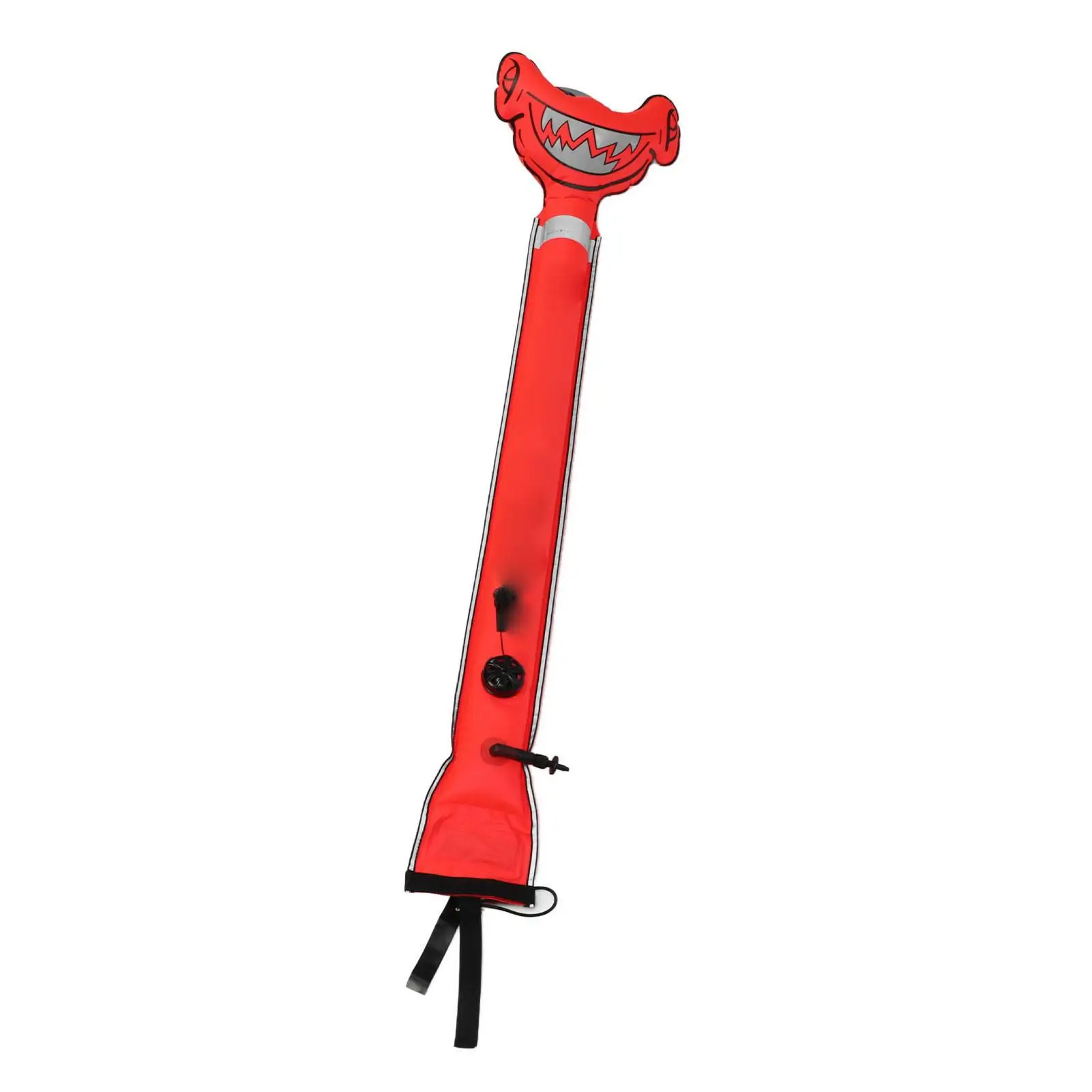 Inflatable Hammerhead Shark Diving Signal Buoy - Nylon Surface Marker for snorkeling & Water