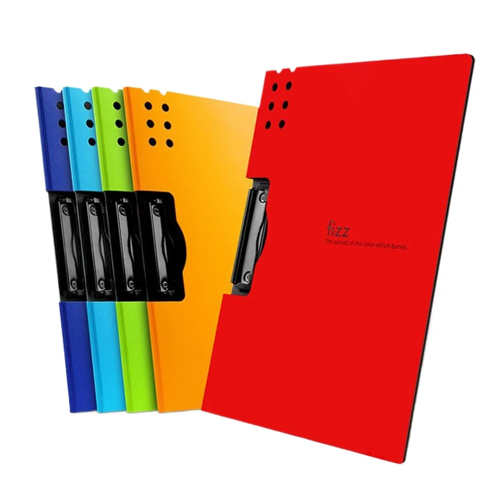 Fizz Horizontal A4 Folder Matte Texture Portable Pad Portable Pen Tray Thicken Briefcase For School Office Supplies