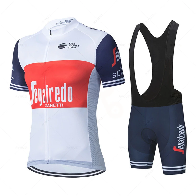 2027 Team Men Summer Cycling Jersey Set Bike Short Sleeve MTB Sport Bicycle Clothing Ropa Maillot Ciclismo Hombre Kit