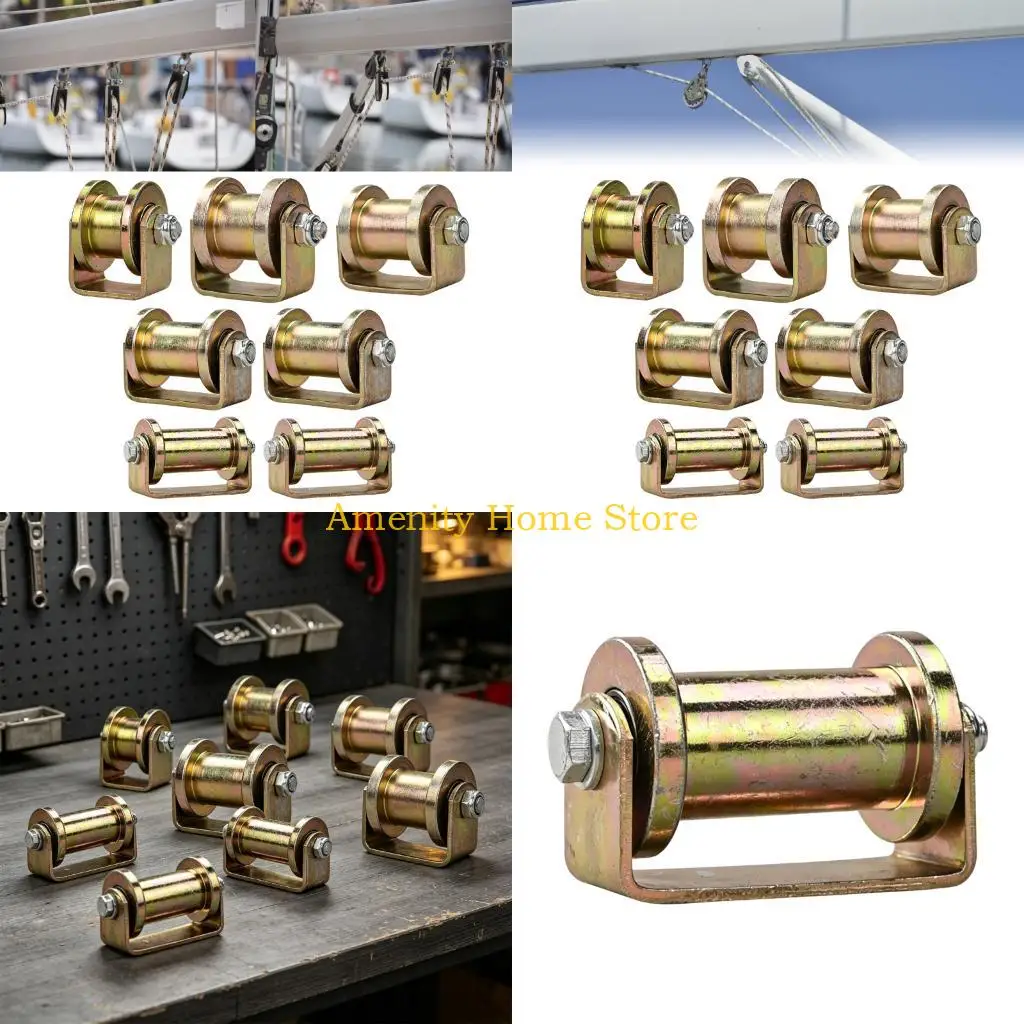 F26C H-Profile Beam-Track Pulley with Enclosed Bearing for Guided Motion