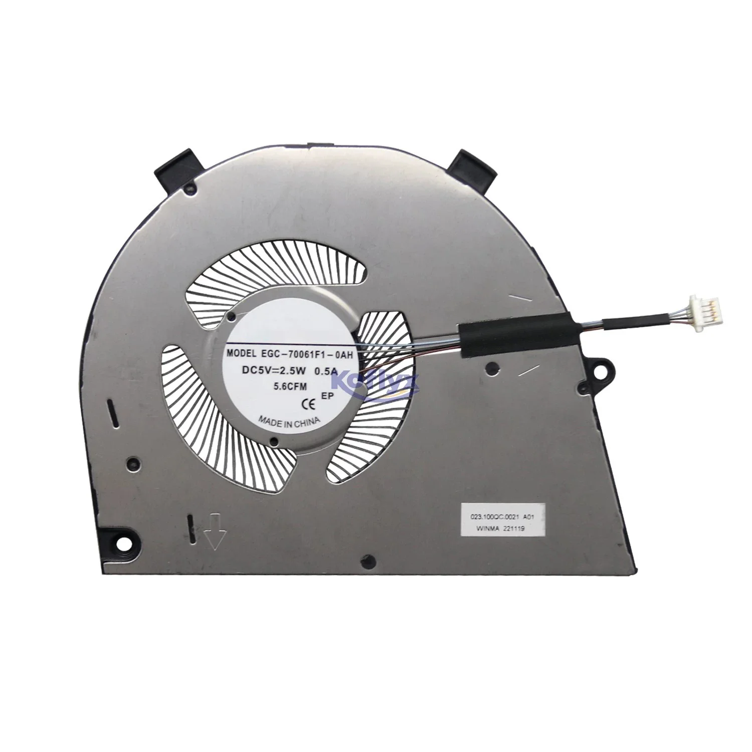 Koflyx New Compatible with Dell Vostro 16-5620 5625 Inspiron 5620 7620 2-in-1 Notebook Fan 0T8R2T