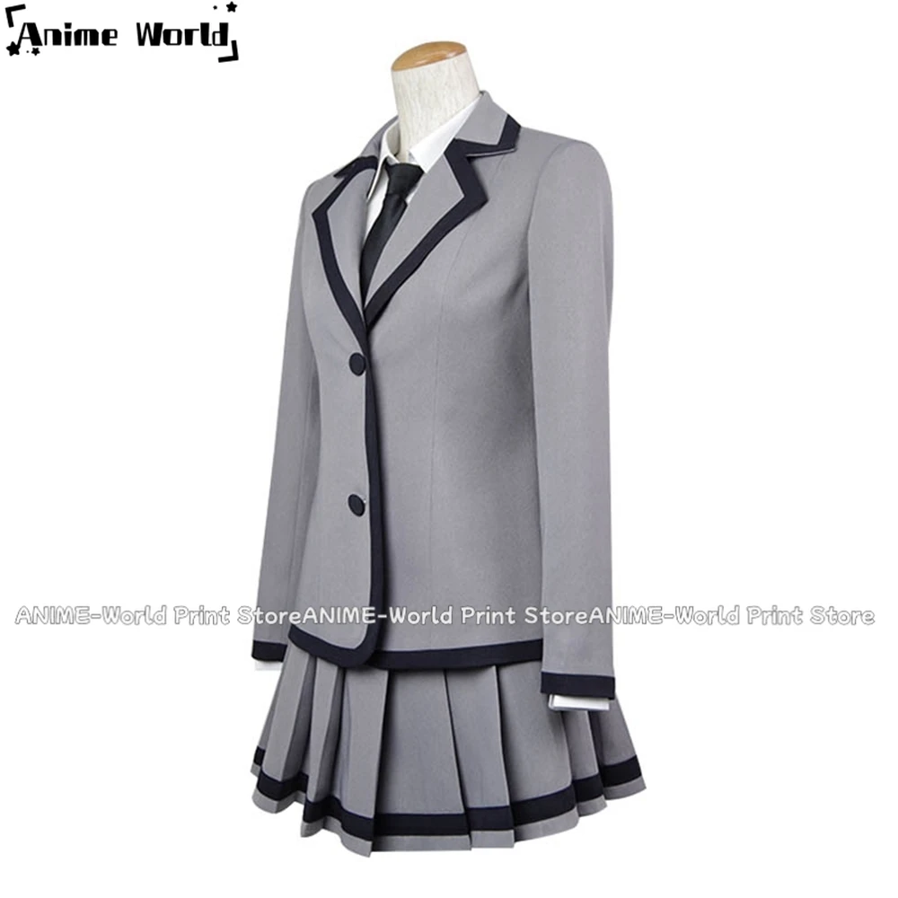 Gepersonaliseerd Formaat ″ Unisex Anime Cos Kayano Kaede Cosplay Kostuums Outfit Halloween Kerstuniform Pakken