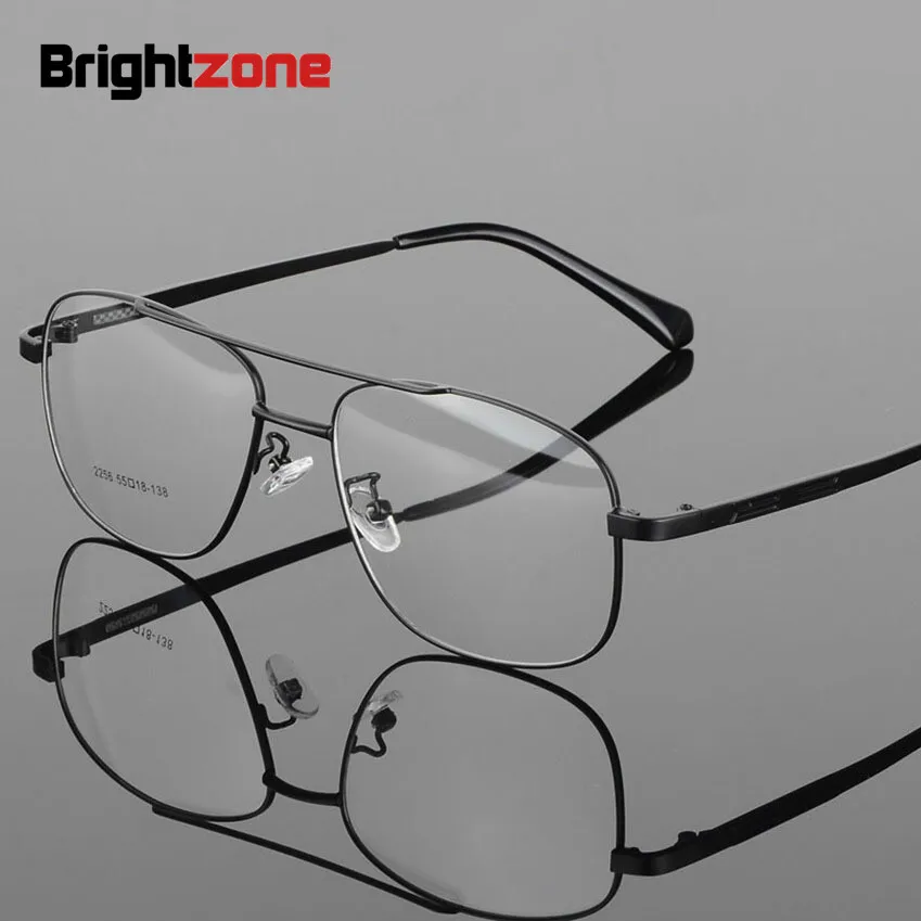 Full Alloy Rim High Quality Eyeglasses Frame For Brillen Men Women Optical Eyewear Frame Spectacles Black Gray Gold Eye Glasses