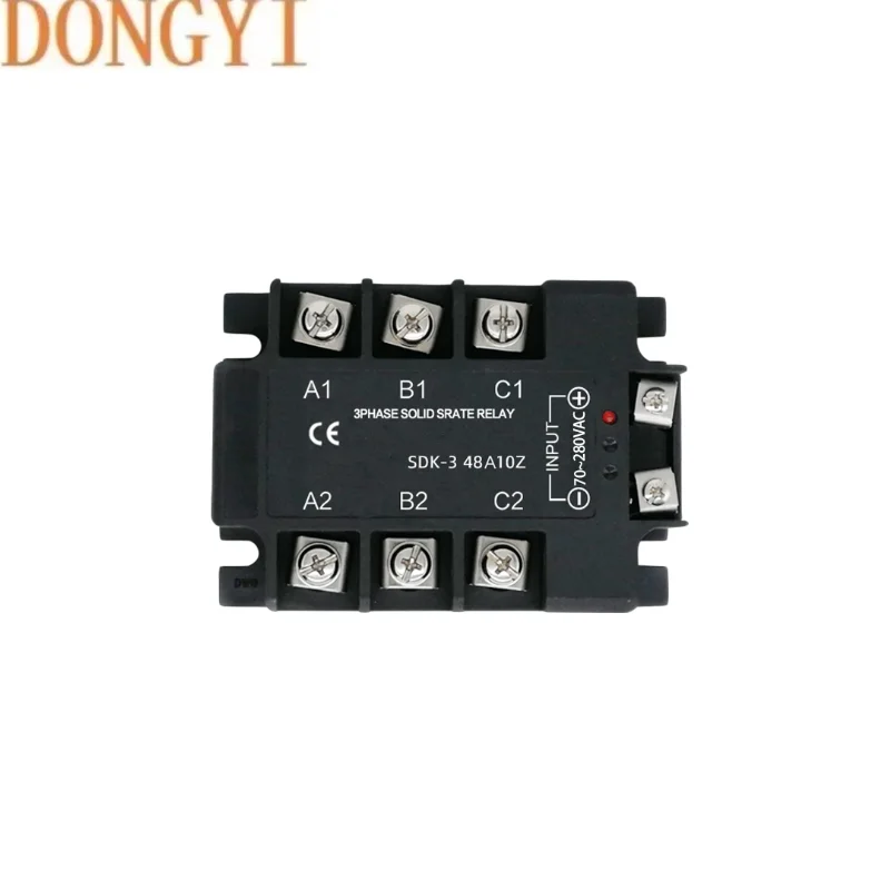 High quality Three-phase solid state relay SDK-3 4810Z /SDK-3 4825Z /SDK-3 4840Z /SDK-3 4860Z /SDK-3 4875Z