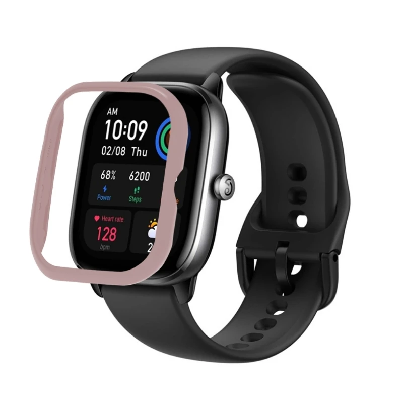 กันกระแทกสำหรับ Amaz-Fit GTS 4 Mini Protector แท่งกันชน Ultra-Thin รอยขีดข่วนทน PC-ที่อยู่อาศัย