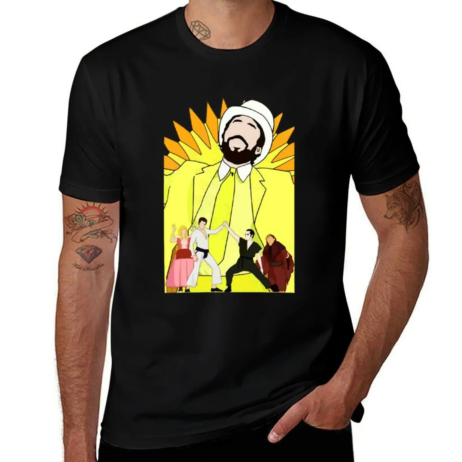 

The Great Phili Yellow T-Shirt t shirts for man graphic funny anime t shirts for man man t shirt heavy cotton T-Shirt