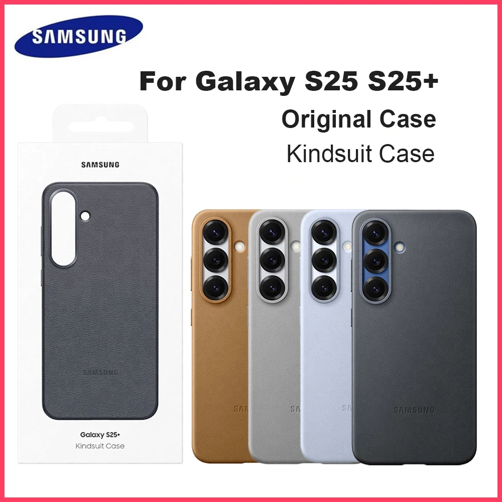 

Оригинальный чехол для телефона Samsung Galaxy S25 S25 + Kindsuit, кожаный чехол, защитный чехол