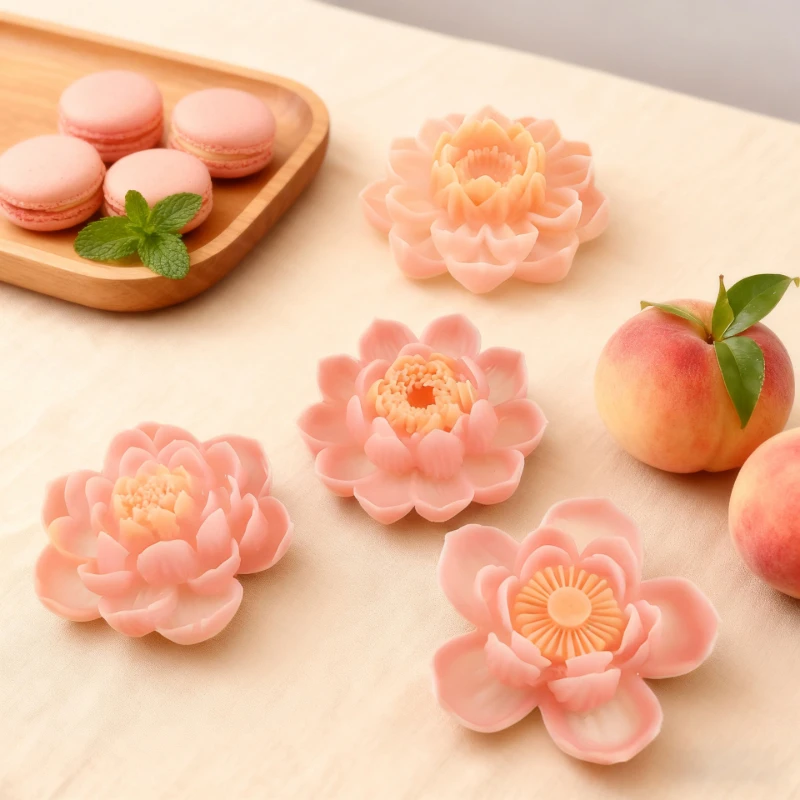 3D Lotus Flower Candle Silicone Molds, Lotus Seed Flower Candle Molds, Silicone Molds for Handmade DIY Projects, Resin Molds