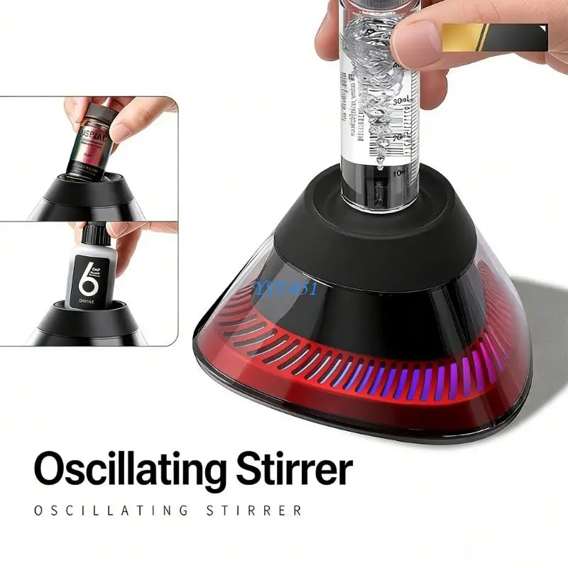 

E15A Стабильная осциллирующая мешалка Силиконовая противоскользящая подушечка Легко очищаемое устройство для смешивания краски