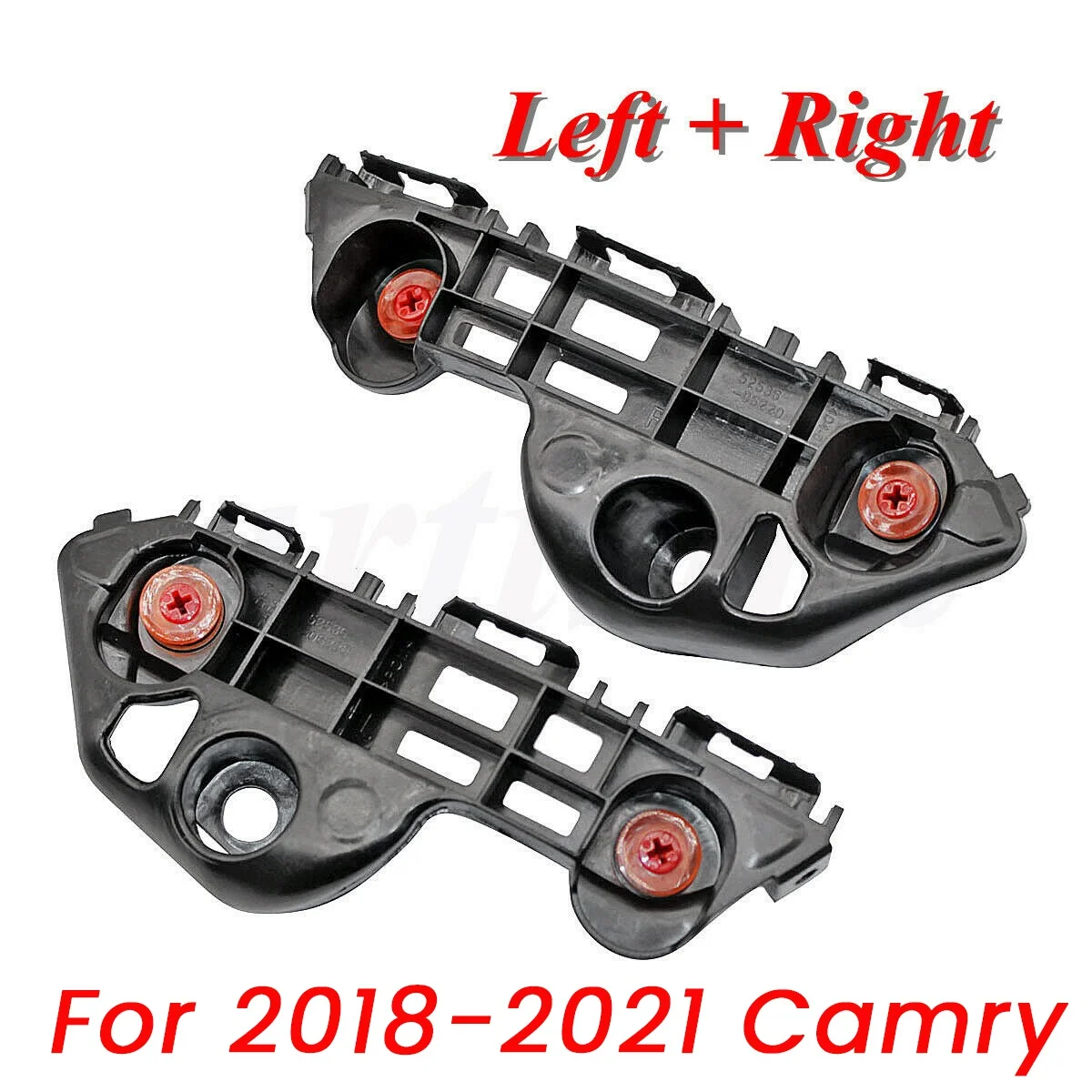 Para Toyota Camry 2018-2021 soporte de parachoques delantero retenedor soporte de montaje de haz delantero par izquierda + derecha