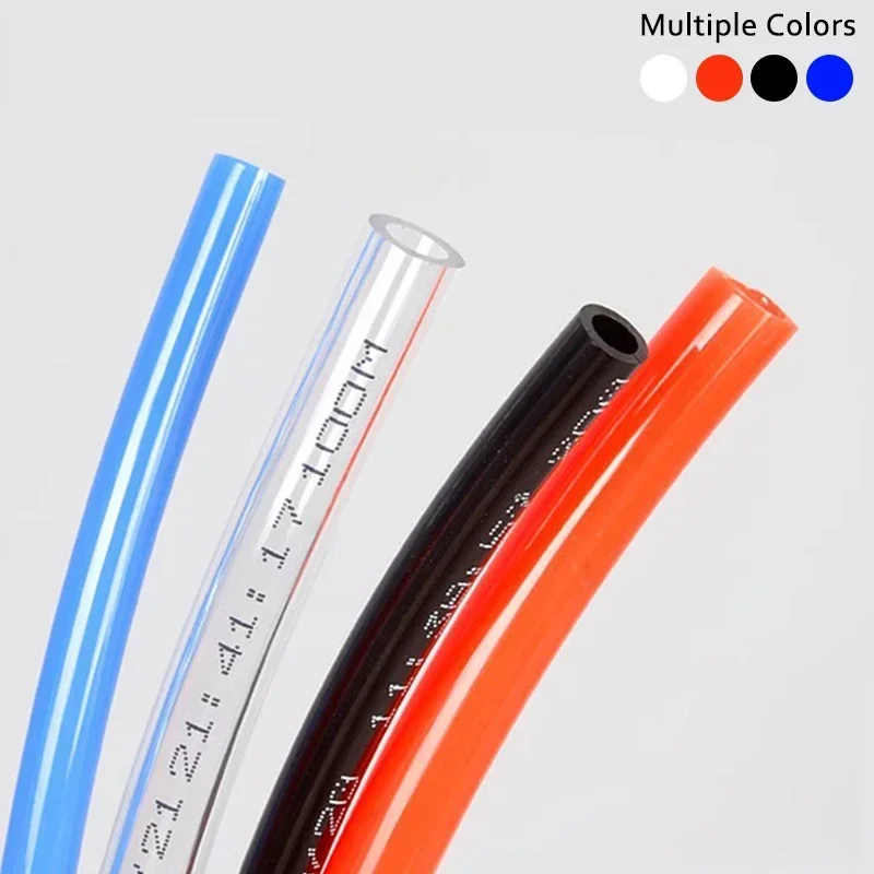 10M/20M/50M/100M Pneumatic  PU Component Air Hose Tube Pipe 4mm 6mm 8mm 10mm 12mm PU Polyurethane Air Compressor Tubing