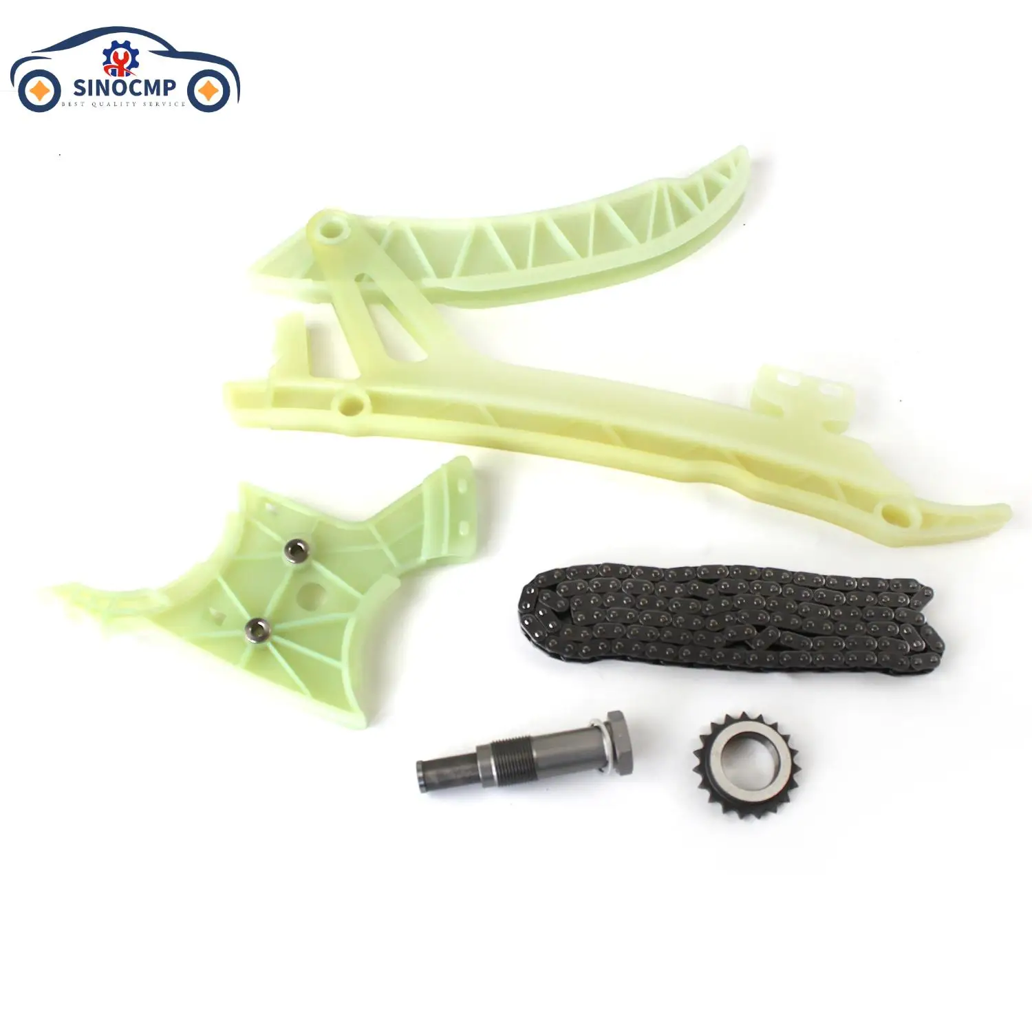

N20B20A SINOCMP 1Set Timing Chain Kit For BMW 125i 220i 328i 428i 320 X1 Z4 F10 2.0L L4 Turbo N20 B20A New With 2 Years Warranty
