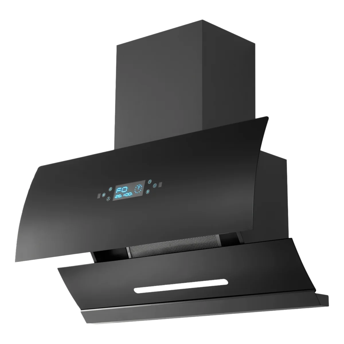 600-900mm Cam Kavisli Davlumba - Commercial Kitchen Exhaust Hood incelemesi ve fiyatı