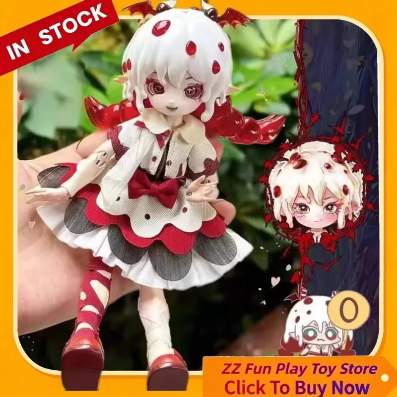 

Genuine Mushroom Mushroom 12 Points BJD Blind Box Movable Joint Doll Anime Figure Tide Play Cute Desktop Ornament Collect Gift