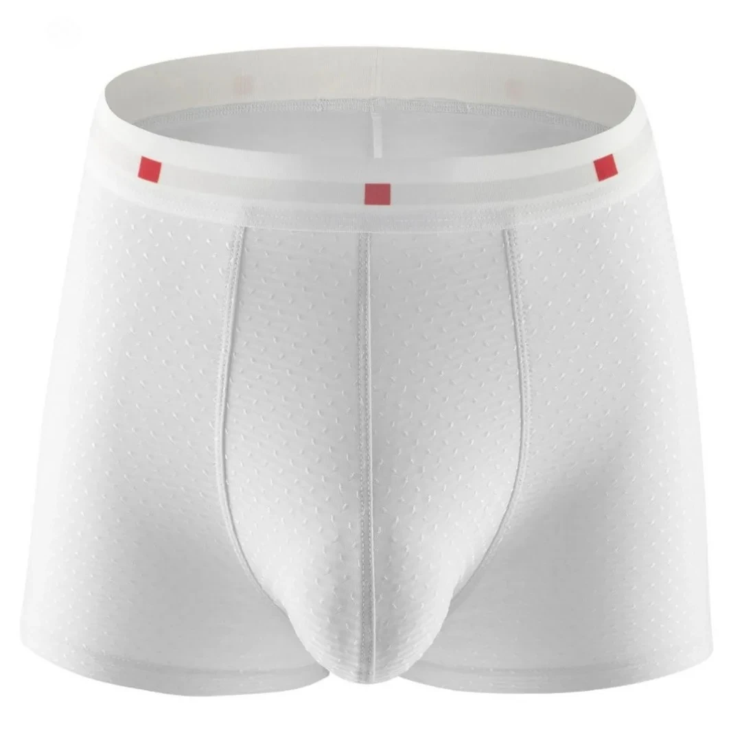 

Sexy Men's Underwear Youth Low-rise U Convex Pouch Boxer Shorts Floral Dots Teenage Breathable Lingerie Comfortable Sports Trunk