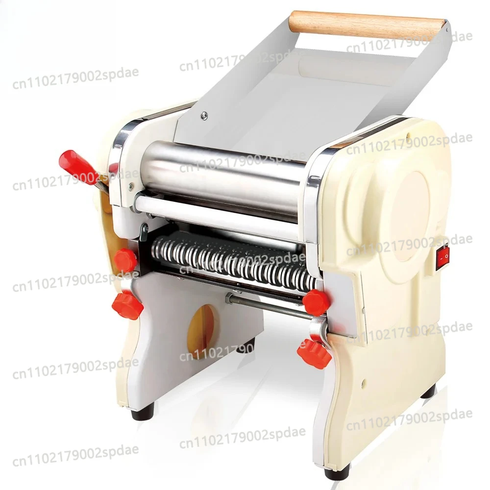 DHH-220C Electric Home Pizza Dough Rolling Machine Completed Pasta Noodle Gear Transmission Electrical Noodle Cutter