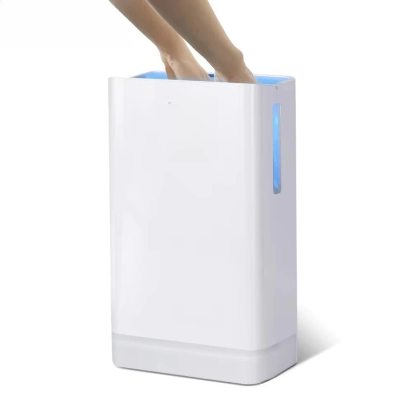 Commercial High Speed Brush Motor 10S Fast Dry Double Side Sensor Touchless Electric Automatic Jet Hand Dryer
