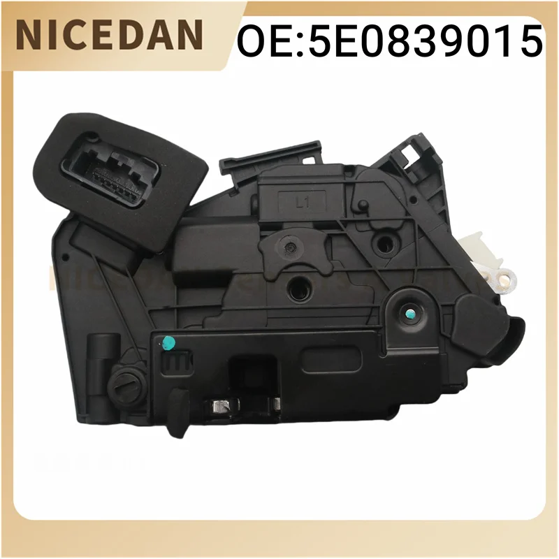 5E0839015 Rear Left Lock Cylinder Car Door Lock 5N1837015A/B/C/E Door Lock Actuator For AUDI A1 SEAT SKODA VW CC TIGUAN  PASSAT