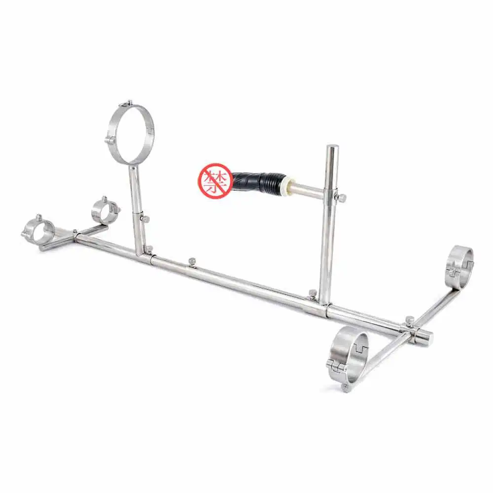 Female Screw Models Hand and Foot Cuffs Collar Stainless Steel Dildo Rack Alternative Erotic Products Couple Sex BDSM - Image 3