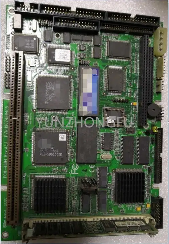 

Материнская плата ПК/104 ISA с процессором RAM DOC PCM-4894 REV.A3.1 100% OK, оригинальная Встроенная Материнская плата ПК/104 Industrial