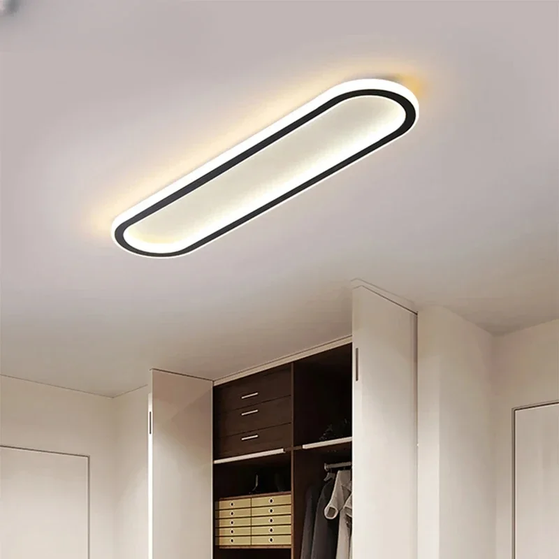 

Modern LED Strip Ceiling Lights Indoor Lighting For Bedroom Sturdy Corridor Hallway Porch Living Room Lamps HOME Luster Decorate