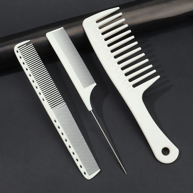 

3pcs/1pcs Wide-toothed Combs, Double-sided Combs and Steel Needle Combs: Anti-knotting and Anti-static