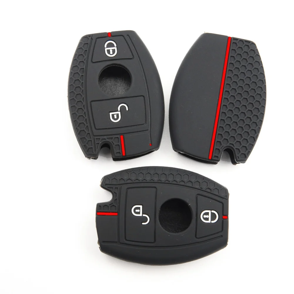 Soft Key Holder For Mercedes Benz A B C E Class GLS GLA GLK GLC CLS CLA AMG W204 W205 W212 W463 W176 Perfect Fit Daily Use