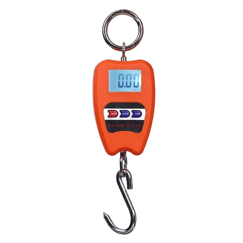 Hanging Scale 200kg/441lb Digital Industrial Heavy Duty Crane Scale Digital Scale Applicable Hunting Farm Construction