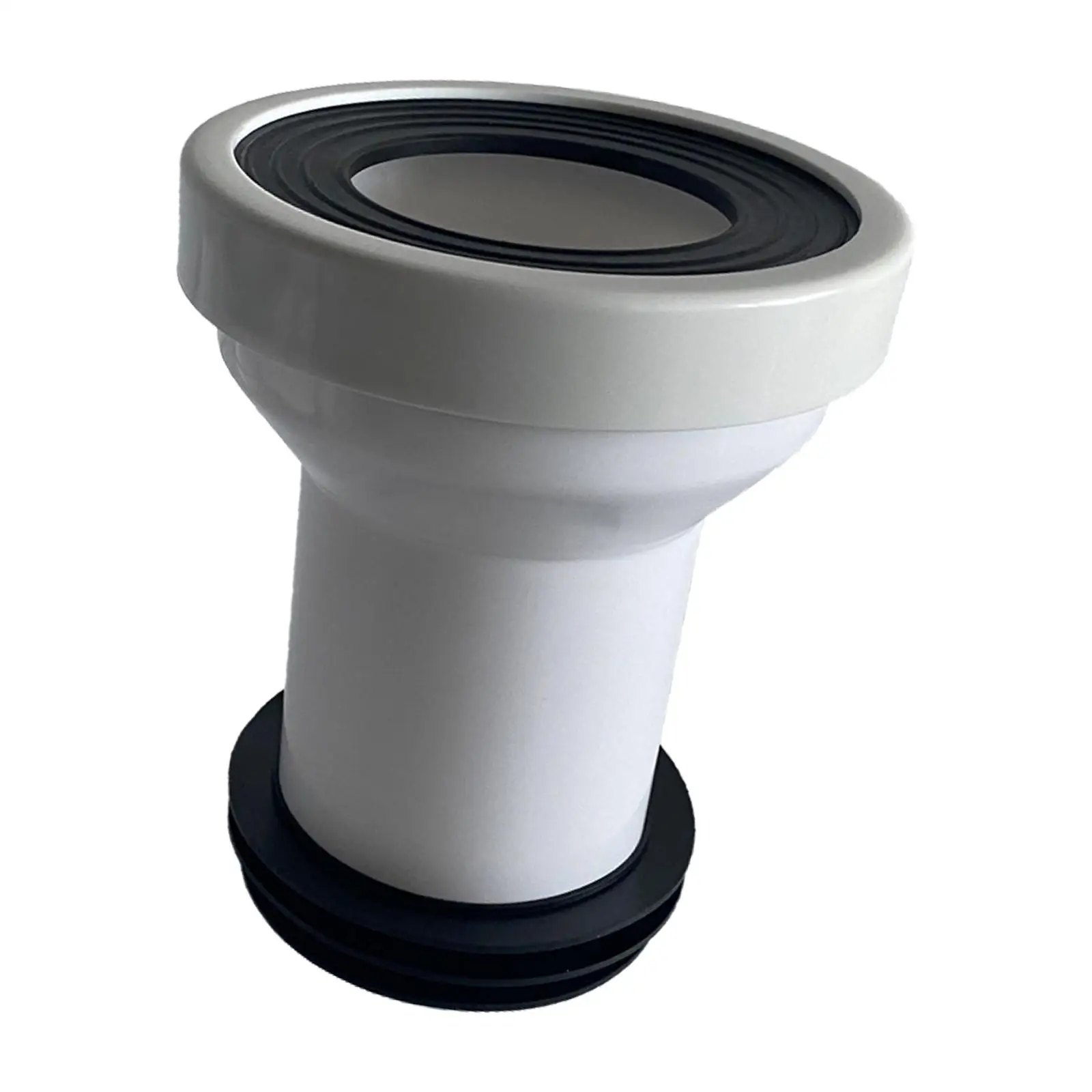 Offset Toilet Flange Shifter Connector Durable PP Wall Adapter for Home Bathroom Drainage System