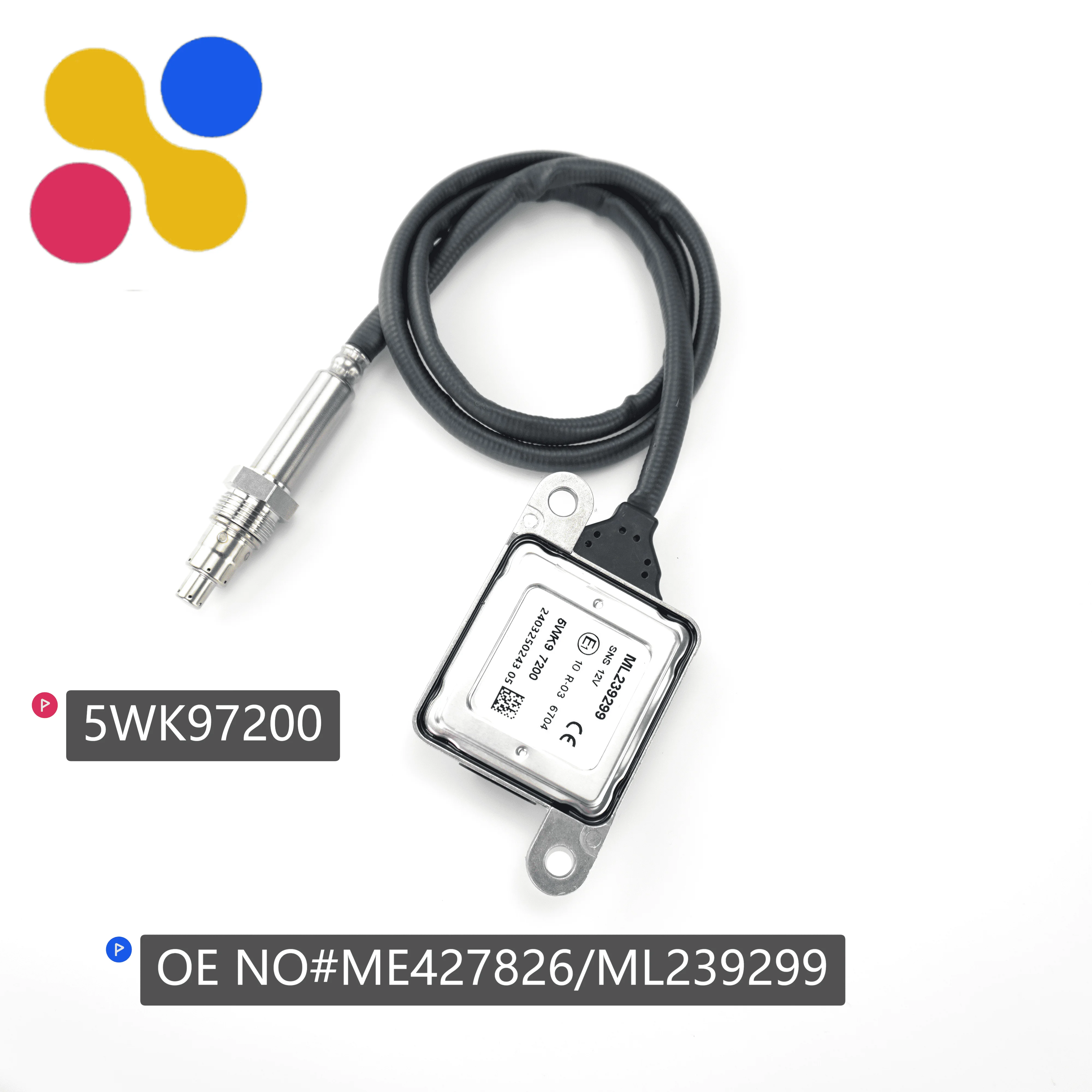 

ME427826/ML239299 NOx Sensor 5WK97200 12V Nitrogen Oxide Sensor For Mitsubishi Canter Fuso 2017 After Cat