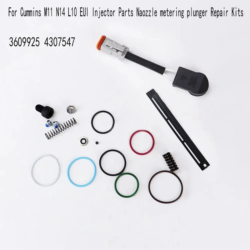

1 комплект для Cummins M11 N14 L10 EUI, детали инжектора, ремонтные комплекты для дозирующего плунжера 3609925 4307547