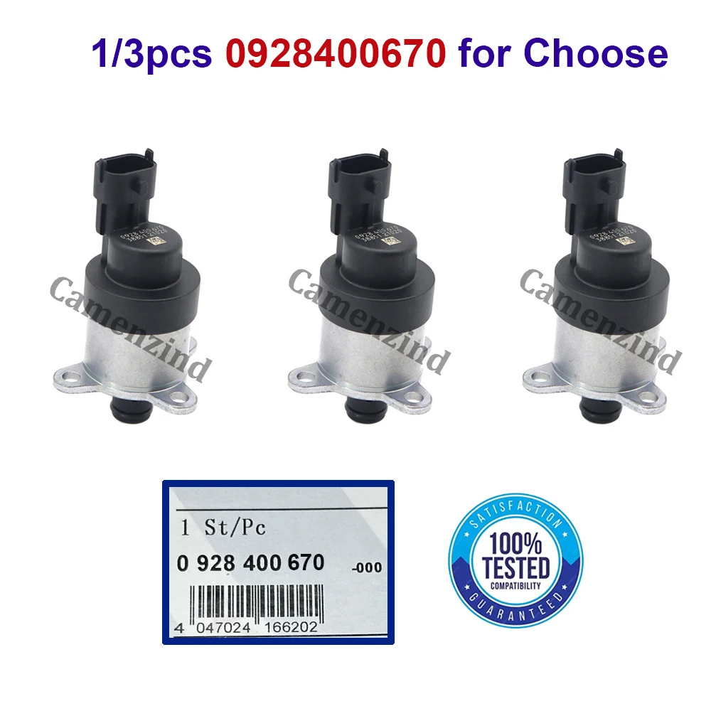 1/3 Piezas 0928400670 20794130 Válvula Reguladora de Bomba de Combustible SCV para VOLVO FE PENTA RENAULT DEUTZ TRUCKS 0 928 400 670