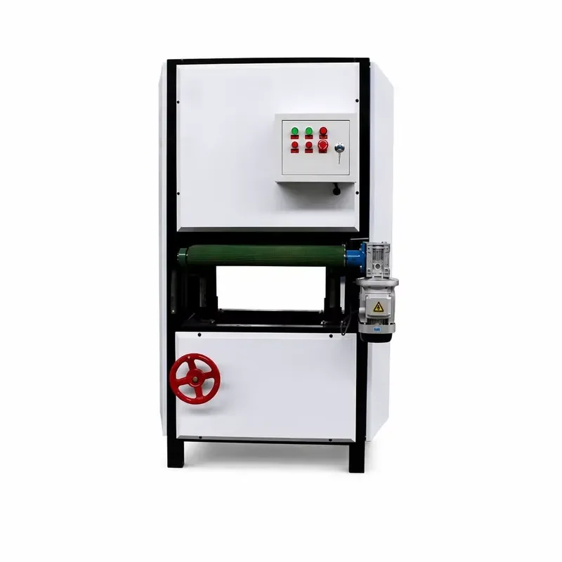 High Efficiency 5.5kW Motor & Gear Metal Plate Wire Drawing Machine Flat Surface Polisher