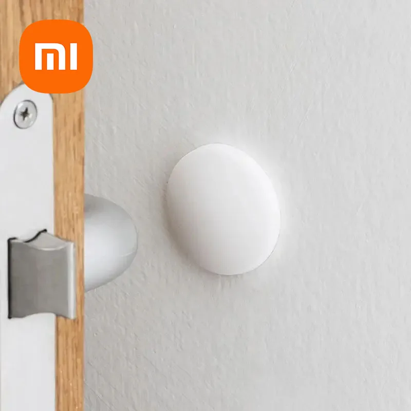 Mijia Xiaomi แผ่นซิลิโคน CRASH Home Anti-collision Sticky ประตูด้านหลังกันชนตู้เย็น Sucker เท้ายางสติกเกอร์ Mi