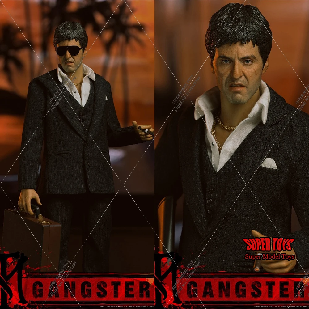 

PRESENT TOYS PT-sp46 1/6 Scale Collectible Scarface Gangster Al Pacino Figure 12-inch Male Soldier Action Figurine Full Set Toys