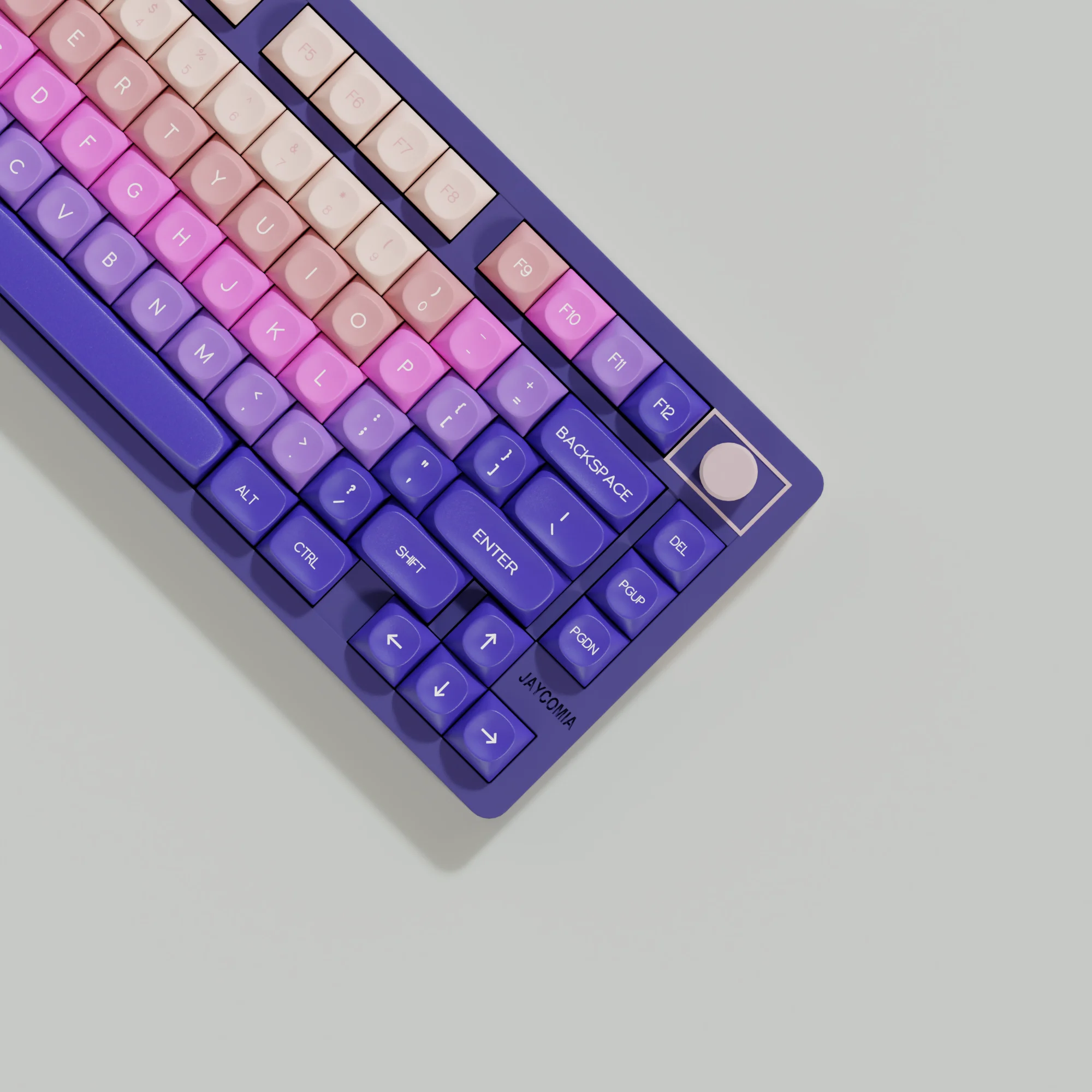 Imagem -06 - Moa-teclados Sunglow para Teclado Mecânico Pbt Dye-sub Alemão Espanhol Gramática Inglês Coreano Espaço Alice Hi75 7u