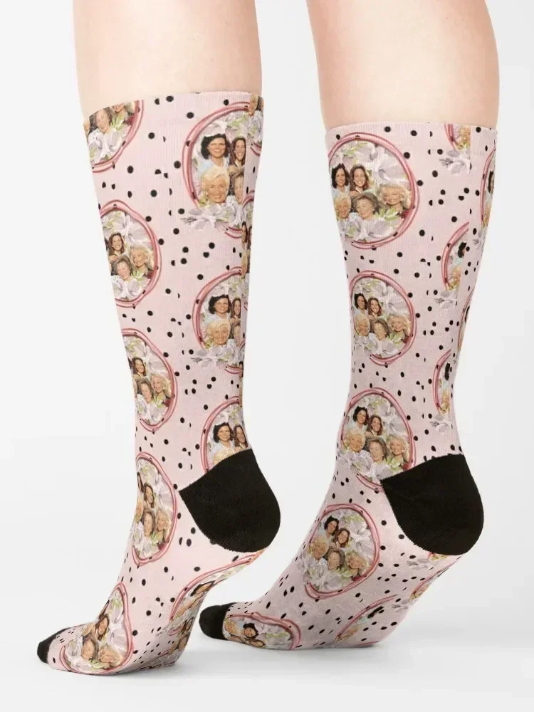 Steel Magnolias-Chaussettes à pois Harvey pour hommes et femmes, Charme du Sud, Bas mobiles, Chaussettes Anime, Été, Nouvel An