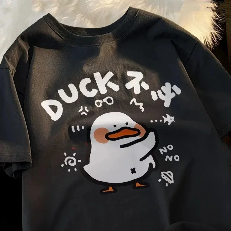 2025 جديد الضفدع تطور طباعة WoT-قميص اليابانية الرجعية الشارع الشهير موضة الصيف تي شيرت خمر الملابس