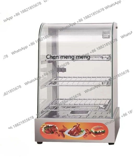 

Warmer Cabinet for Burgers, Fried Eggs, and Egg Tarts Constant Temperature Insulation Box Constant Temperature Display