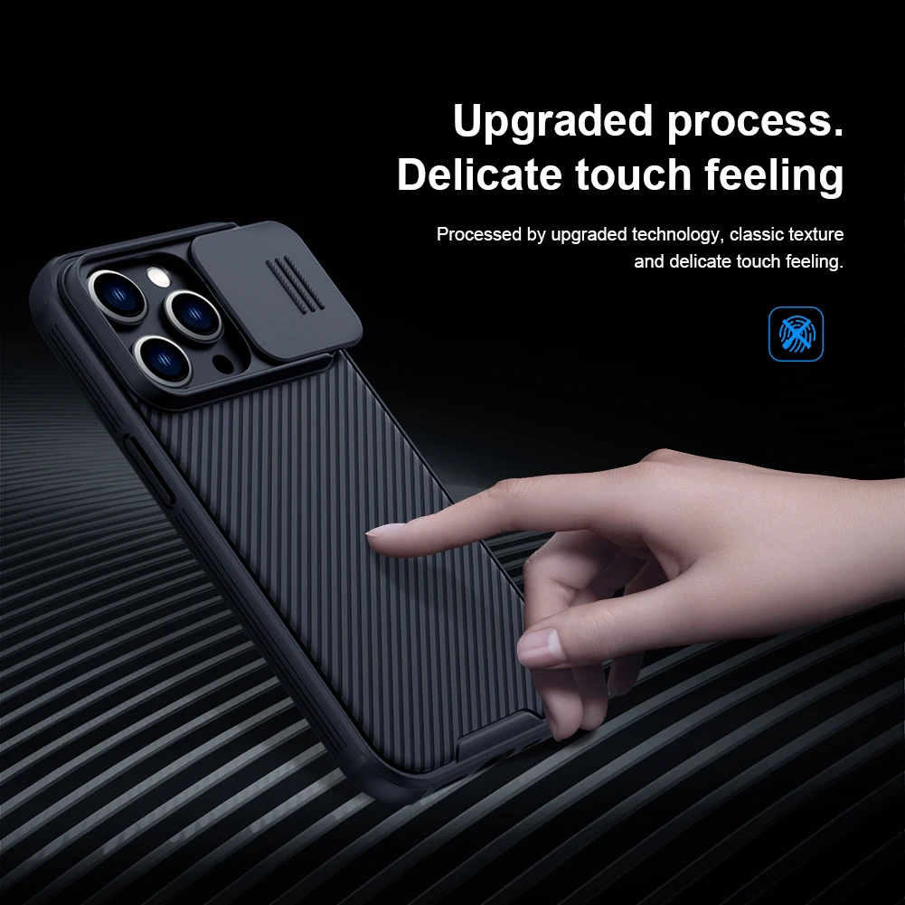 For iPhone 16 Pro Max Magsafe Case Nillkin CamShield Pro Slide Camera Protection Back Cover For iPhone 15 Pro Max Magnetic Cases