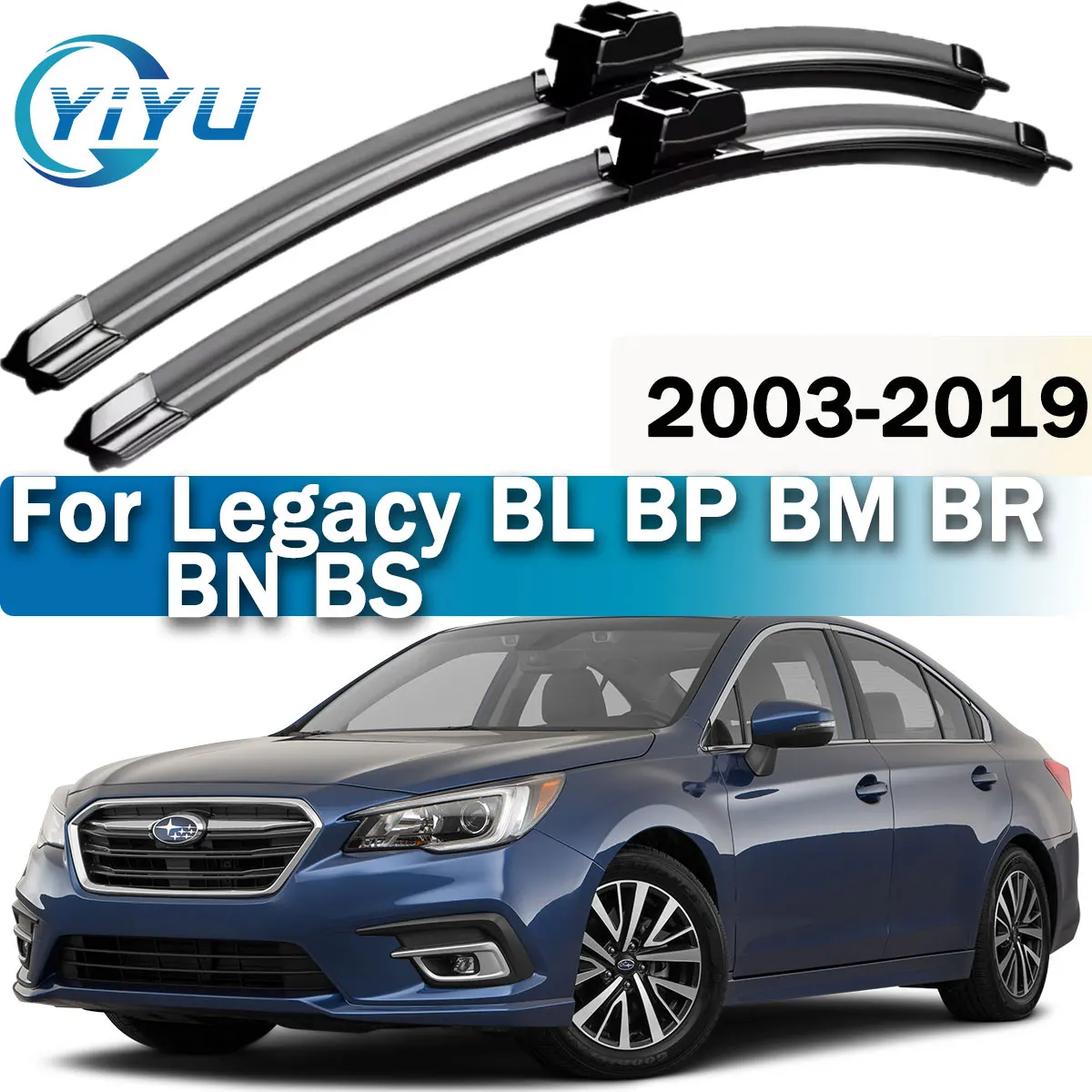 

2PCS Car Front Wiper Blades For Subaru Legacy BL BP BM BR BN BS 2003-2019 Windscreen Windshield Window Accessories